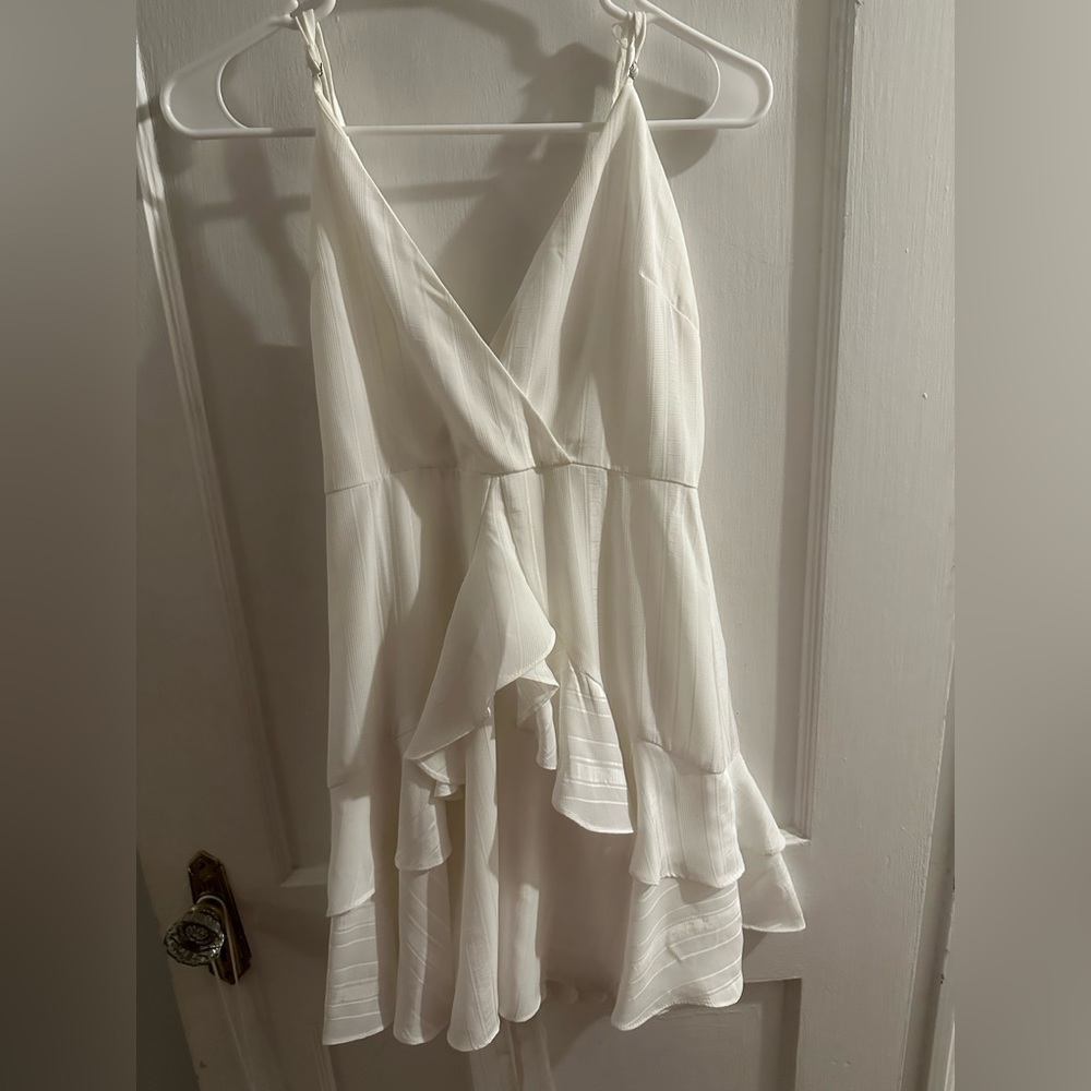 White Princess Polly Romper